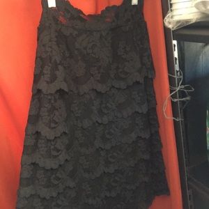 Olvi’s black lace skirt- size 1- never worn